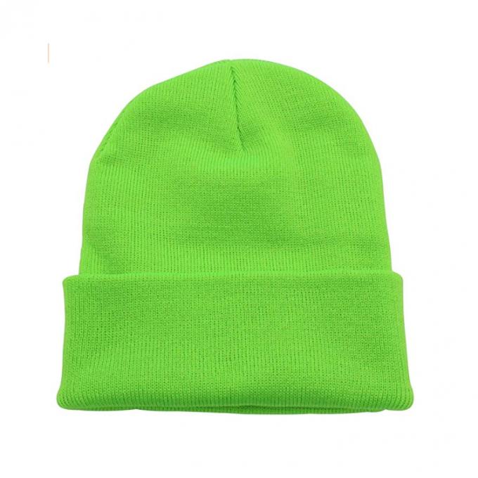 Kundenspezifische Winter-Wolleknit Beanie-Kappe der hohen Qualität, Winter-Strickmützen für Männer