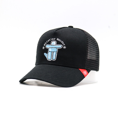 5-Panel-Baumwoll-Trucker-Mütze mit Kostüm-Design-Bronzorisierte Trucker-Mütze Unisex-Männer-Frauen Baseballmütze