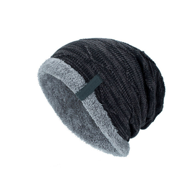Slouch-Wollvlies-Pelz Knit Beanie-Hut-faltbare Unisexart im Freien