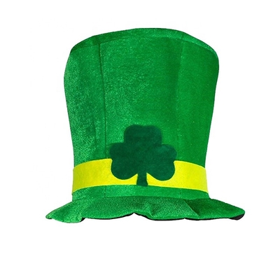 Irischer Hut Festival-St. Patricks Tages, Shamrock-grüne oberste flippige Festival-Hüte