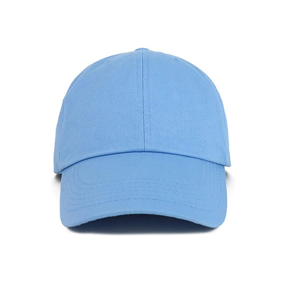 Blaue Farbe Soems keine Logo Cotton Fabric Baseball Cap