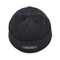 Unisex-54cm gestickte Winter-Hüte löschen kundenspezifischer Aufkleber geohrfeigten einfachen gestrickten Beanie