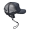 Schwarzes 5 Platten-Sport-Fernlastfahrer-Hut-Polyester Mesh Back Embroidered Custom Logo