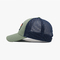 Platten-Fernlastfahrer-Kappe gesticktes Logo der Mode-Baumwoll-und Polyester-Maschen-6