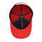 Platten-Baseballmütze der Nackenbands- mit Halterung6 mit Öse 6 verstärkte kundenspezifisches Logo der Nähte