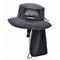 Flippige Safari Fishing Hiking Unisex Blank Eimer-Hüte Sommer-Fischer-Bucket Hat Customs