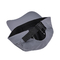 Leichtgewicht Nylon 5 Panel Camper Hut Wasserdicht Laufend Schwarz Laufnetz Kappe mit verstellbarem Gurt