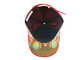 Ehrfürchtiges erwachsenes Sport-Vati-Hut-Rot gemischte Gewebe-kundenspezifische Flecken-Stickerei