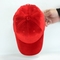 Winter-kundenspezifische Stickerei-Ebenen-Samt-Hut-Baseballmütze der hohen Qualität, Samtvatihut
