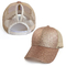 Eleganter Entwurfs-kundenspezifischer Funkeln-Fernlastfahrer-Hut, der Fernlastfahrer-Kappe der Schönheiten