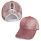 Eleganter Entwurfs-kundenspezifischer Funkeln-Fernlastfahrer-Hut, der Fernlastfahrer-Kappe der Schönheiten