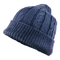 Slouchy der Knit-Hut der kundenspezifischen Logo-Frauen, gestrickte Stulpe Woolen Beanie-Kappe für das Ski fahren