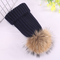 Klumpige Knit Beanie-Hut-nach Maß echte fördernde Produkte