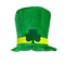 Irischer Hut Festival-St. Patricks Tages, Shamrock-grüne oberste flippige Festival-Hüte