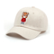 Bedeckt gepaßter die Hut-Sport 100% der Baumwollkinder einfache Gewohnheit gesticktes Logo mit einer Kappe