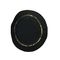 Die Mode-Art, die Sun-Eimer fischt, bedeckt schwarzes dekoratives Camo-Gurt-Metalllogo mit einer Kappe