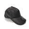 Schwarzer Platten-Baseballmütze-Schatten PU-Leder-5 ohne Logo ISO9001