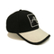 Allgemeine Gewebe-Erwachsen-Baseball-Veloursleder-Kappen mit Stickerei-Flecken-Logo