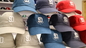 Logo-Großhandel-Sportkappe zufällige Baumwollgolf-Hut-billige Baseballmützen der Stickerei-3d