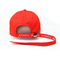 Platten-Baseballmütze des Druckbügel-6 für Förderung/rote Sport-Hüte