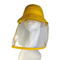Mehrfunktionale schützende Hatswith PVC-Gesichts-Masken-anti- Spratzen-Verschmutzungs-anti- Speichel-Isolat-Speichel-Kappe