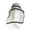 Mehrfunktionale schützende Hatswith PVC-Gesichts-Masken-anti- Spratzen-Verschmutzungs-anti- Speichel-Isolat-Speichel-Kappe