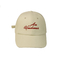 Kundenspezifische Logo-Vati-Großhandelskappe stickte Baseballmütze-Hut-Polyester-Wolle gemischtes Gewebe