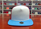 Platten-Fernlastfahrer-Kappe ISO9001 blaue Bill Baseball 5 für Erwachsene