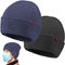 Kundenspezifischer Knopf 58cm stricken Beanie Hats Easy To Wear-Masken