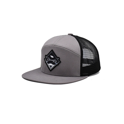 Mode Sublimation Patch Outdoor 7 Panel Trucker Cap benutzerdefinierte Farbe für Unisex