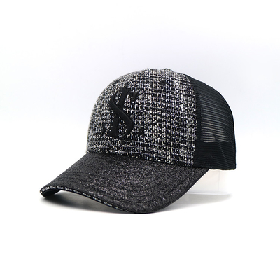 Trucker-Kappe aus Baumwolle mit vorgeformtem Visier zum Verkauf für Männer und Frauen. 6-Panel-Trucker-Mütze – toller Snapback-Verschluss