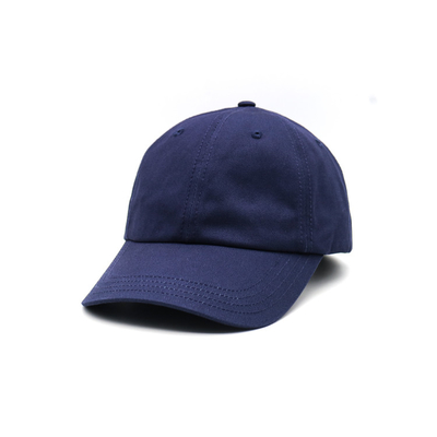 Kurve Visor 6 Panel Baseballkappe mit gesticktem Logo Passende Nähte und verstärkte Nähte