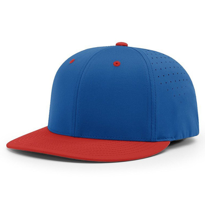 Besonderes Baseballhut Broderiert Richardson 6 Panel Wasserdicht Laser-Schnitt Loch Baseballhut