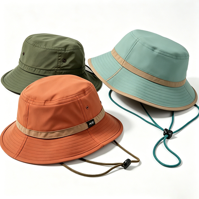 Custom Logo Leisure Bucket Hat Highlighting 20 Years Cap Experience Suitable for Sun Protection and Fashion Statements