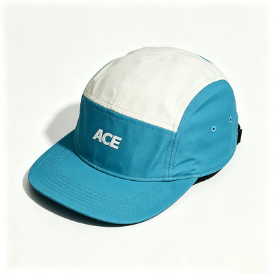 5 Panel Camper Hut mit flachen Rand Sport Mesh Schweißband eine Größe passt alle für Outdoor-Aktivitäten