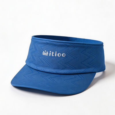 Screen Printing Logo Visor bietet hervorragenden Sonnenschutz und komfortables Tragen perfekt für Outdoor-Unternehmensveranstaltungen