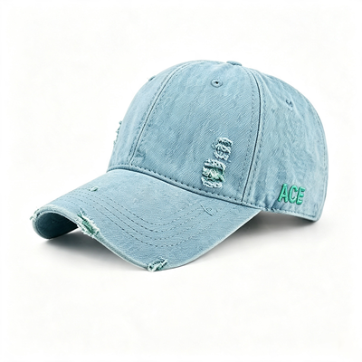 100% Baumwoll-Twill-Sport-Dad-Hats mit verstellbarem Riemen und flacher Stickerei für bequemen Sitz