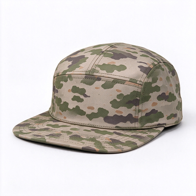 With Lining Durable Construction Lightweight Breathable 5 Panel Camper Hat and 5 Panel Camp Cap for Outdoor Enthusiasts