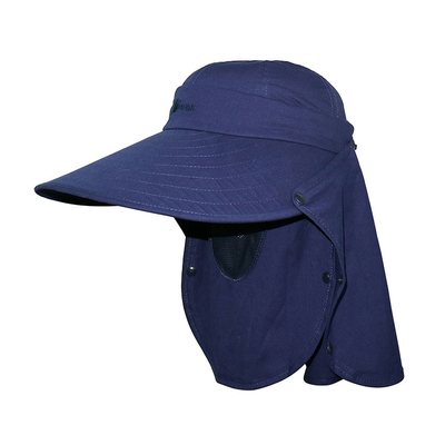 Marine-Blau-UVschutz schlaffer Boonie-Hut im Freien für das Wandern der einfachen Art