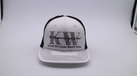 Gebogene Platten-Fernlastfahrer-Kappe Richardson 112 des Rand-5 Hüte Mesh Embroidered
