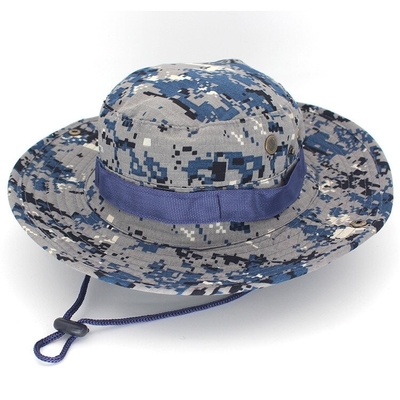 Militärtarnung Mesh Boonie Bucket Cap For, der das Klettern wandernd jagt