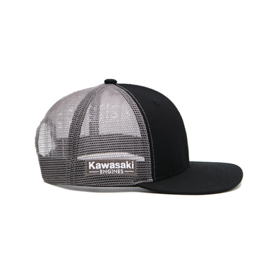 Custom Cotton Polyester Fabric Adult Trucker Cap mit Stickerei-Logo Größe anpassen
