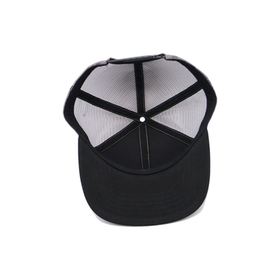 Custom Cotton Polyester Fabric Adult Trucker Cap mit Stickerei-Logo Größe anpassen