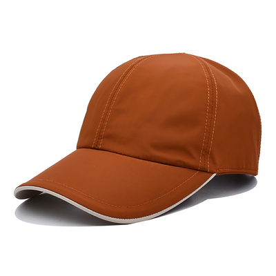 Platten-Baseballmütze-fester klassischer sechs Platten-unstrukturierter Vati-Hut 100% des Polyester-6