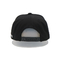 Stickerei des freien Raumes der hohen Qualität des Schwarz-Custom3D beschriftet 6 Platte flacher Bill Snapback Hats Caps