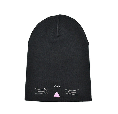 Winter-Polyester-Gewebe-Art stricken Cat Ear Hat Cute Beanie-Hut-warmen Slouchy Hut