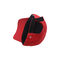 Klassische gebogene Platten-Baseballmütze der Masken-fünf mit dem 4 Ösen-Rot