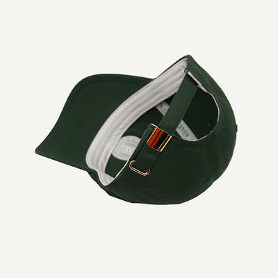 6-Panel Baseballmütze, Breathable u. dauerhaftes Material, kundenspezifischer Schweißband gesponnener Aufkleber und Stickereilogo