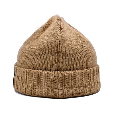 Kalter Beweis des Herbst-und Winter-Normallack-Woolen Hutes, modern und warmer kundengebundener Logo Beanie Hut