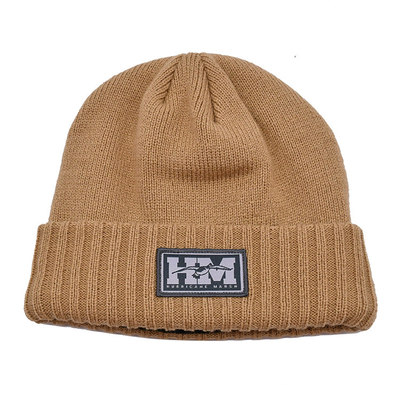 Kalter Beweis des Herbst-und Winter-Normallack-Woolen Hutes, modern und warmer kundengebundener Logo Beanie Hut